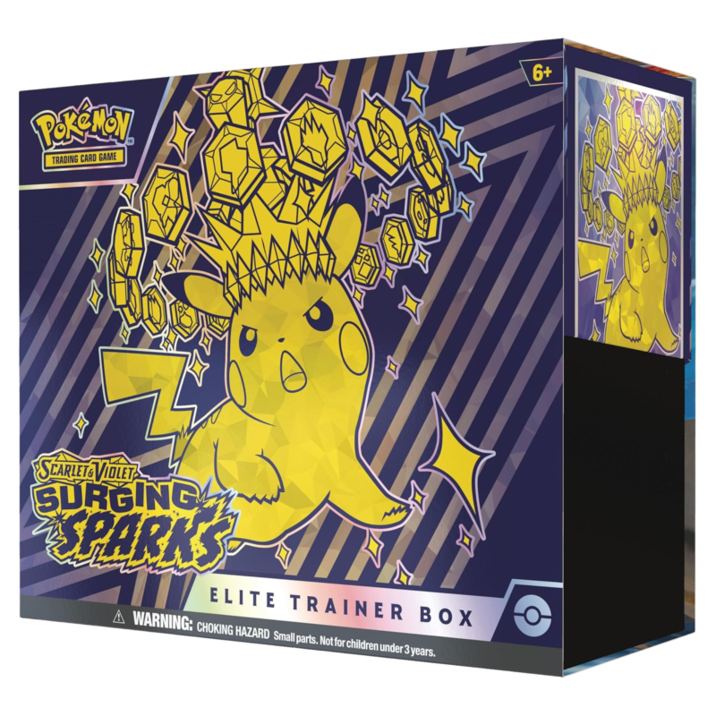 Pokémon Scarlet & Violet: Surging Sparks Elite Trainer Box - Image 3