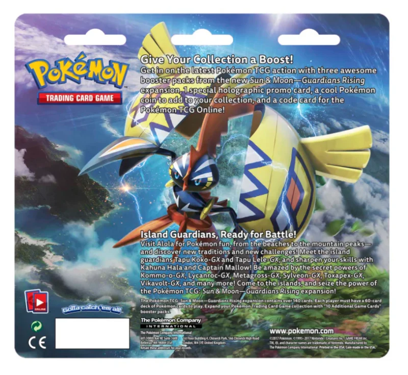 Pokémon Sun & Moon: Guardians Rising - Vikavolt 3 Pack Blister - Image 2