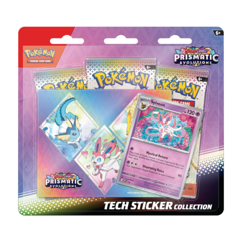 Pokémon Scarlet & Violet: Prismatic Evolutions Tech Sticker Collection