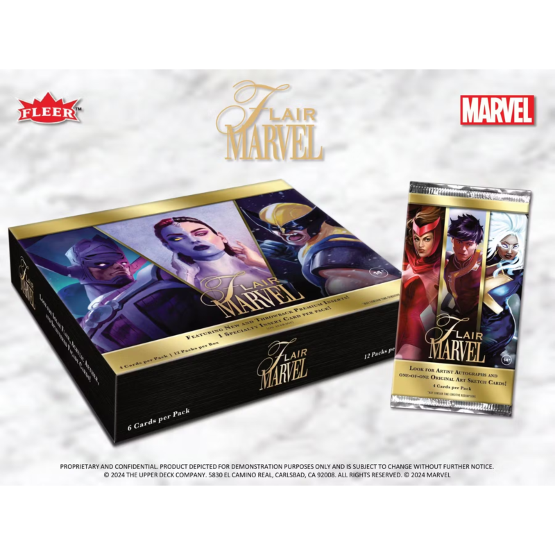 2023 Upper Deck Marvel Flair Hobby Box