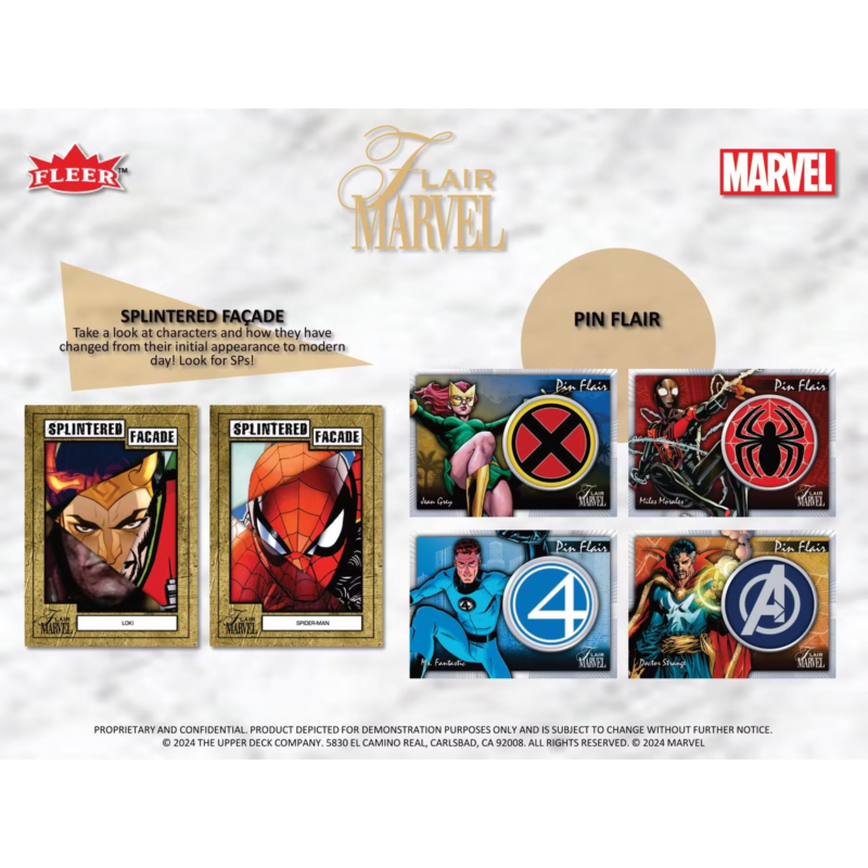 2023 Upper Deck Marvel Flair Hobby Box