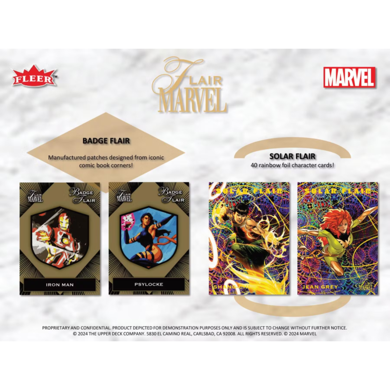 2023 Upper Deck Marvel Flair Hobby Box