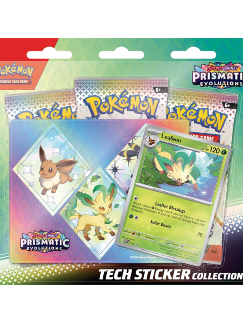 Pokémon Scarlet & Violet: Prismatic Evolutions Tech Sticker Collection