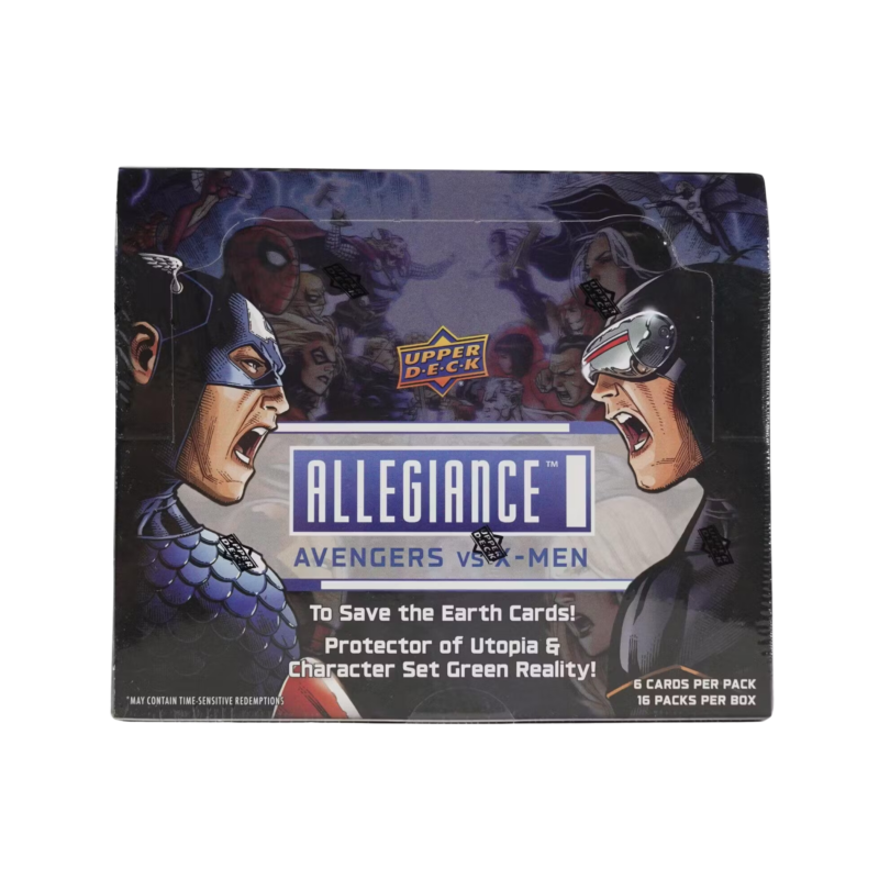 2023 Upper Deck Marvel Allegiance Avengers vs X-Men Trading Cards | Available in Crunch Arcade shipping all over uae