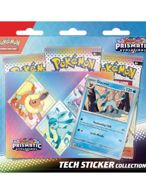 Pokémon Scarlet & Violet: Prismatic Evolutions Tech Sticker Collection