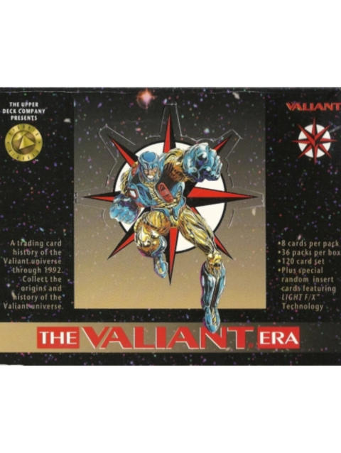 Sealed 1993 Upper Deck The Valiant Era Trading Card Box – 36 Packs, 120-Card Set