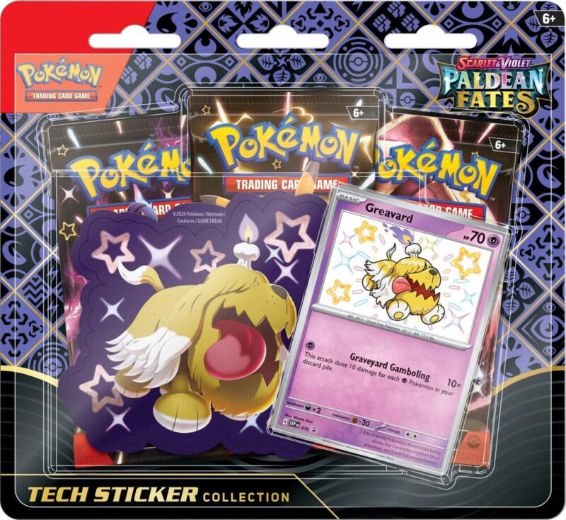 Pokémon Scarlet & Violet: Paldean Fates - Tech Sticker Collection (Random One) - Image 3