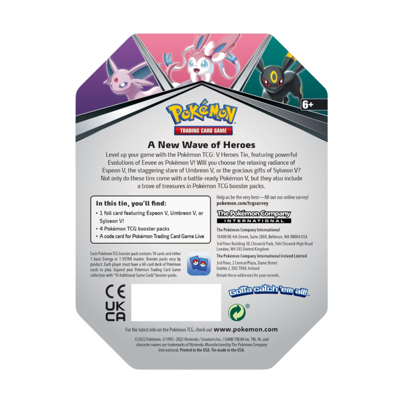 Pokémon V Heroes Tin - Espeon V