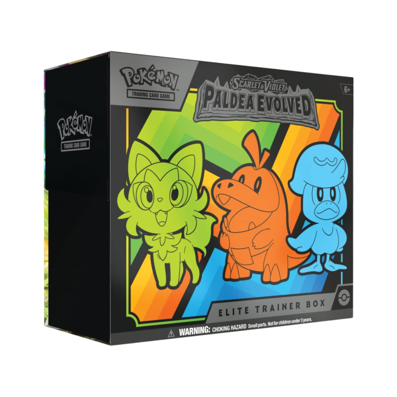 Pokémon Scarlet & Violet: Paldea Evolved Elite Trainer Box