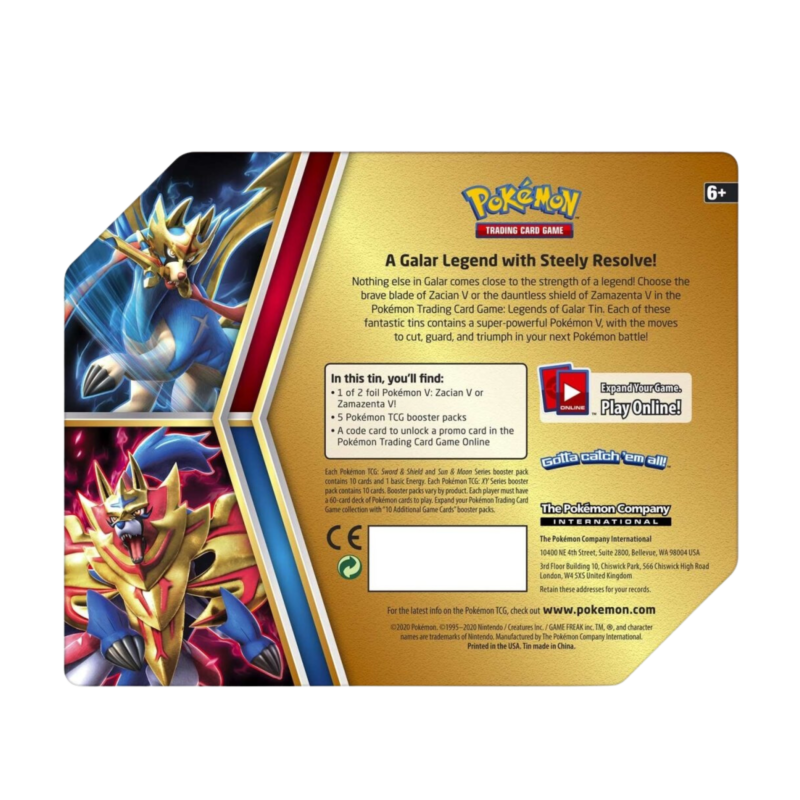 Pokémon Legends of Galar Tin- Zacian V - Image 2