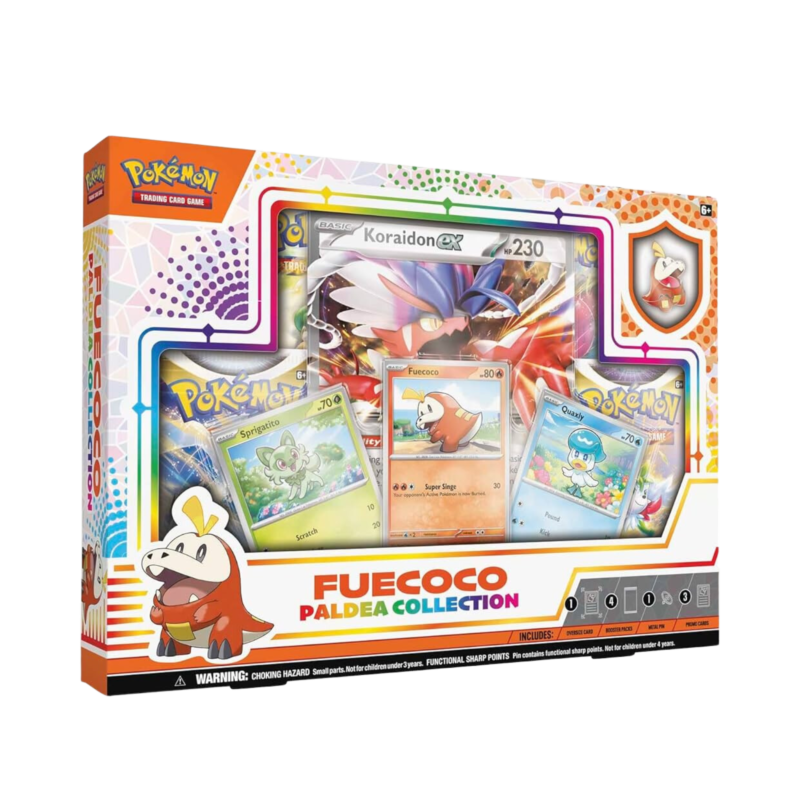 Pokémon Fuecoco Paldea Collection Box