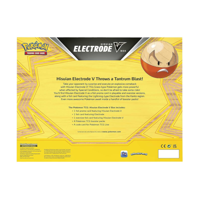 Pokémon Hisuian Electrode V Box - Image 2