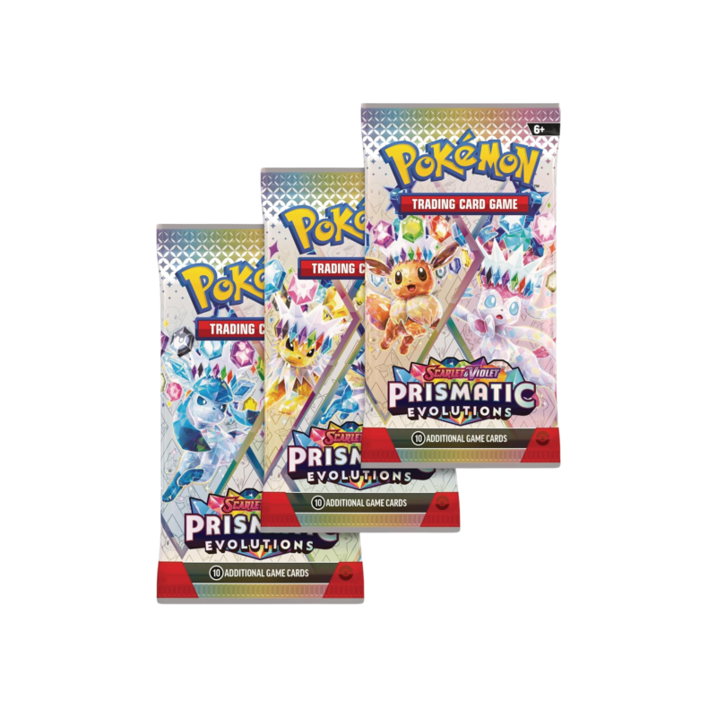 Pokémon Scarlet & Violet: Prismatic Evolutions Tech Sticker Collection