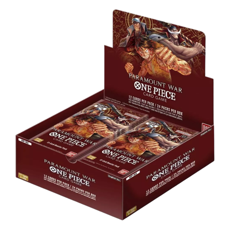 One Piece Card Game: Paramount War OP-02 Booster Box