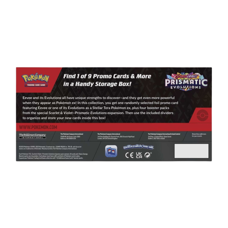 Pokémon Scarlet & Violet - Prismatic Evolutions Surprise Box