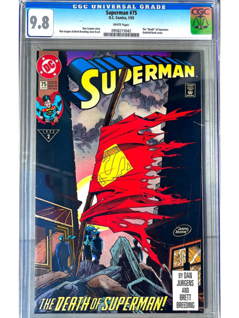 Superman #75 The "Death" of Superman