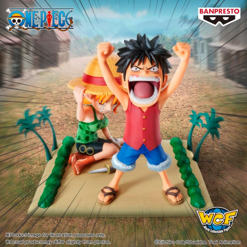 Luffy and Nami