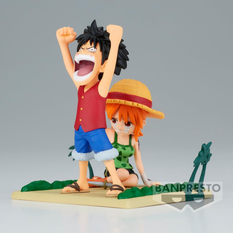 Luffy and Nami