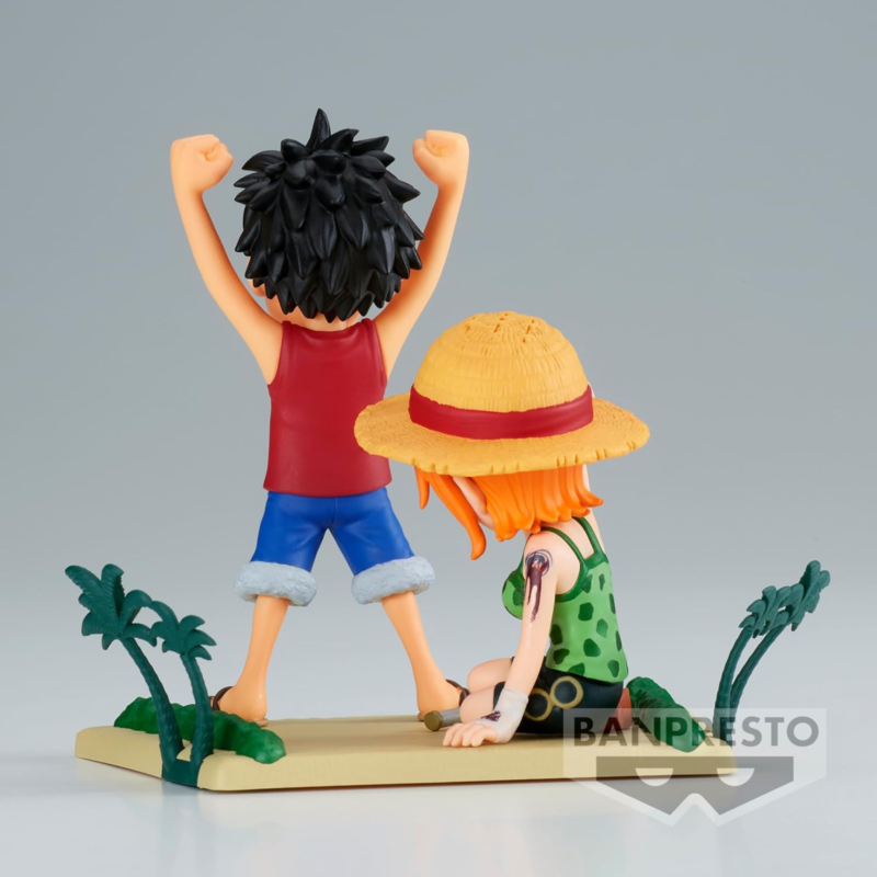 Luffy and Nami