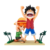 Luffy and Nami