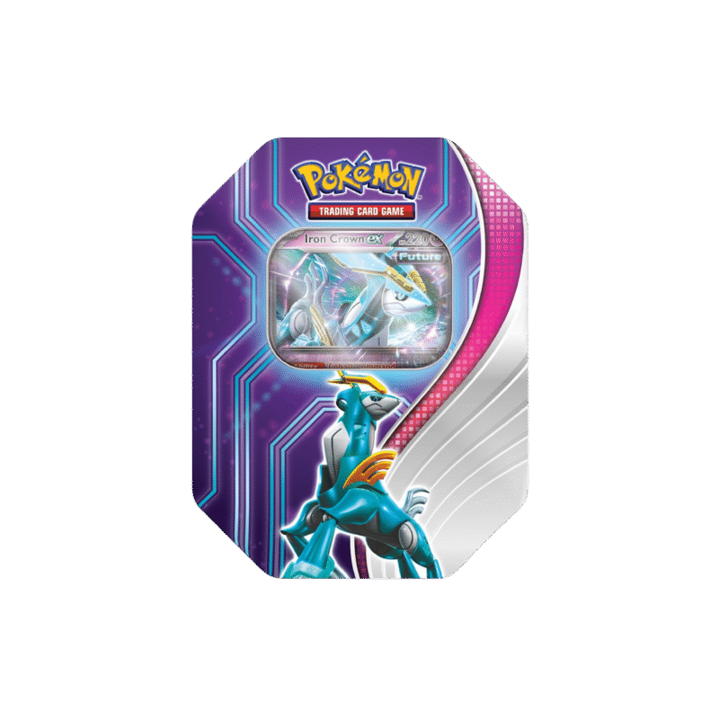 Pokémon Paradox Destinies Tin [Gouging Fire, Raging Bolt ex, Iron Boulder ex, Iron Crown] - Image 6
