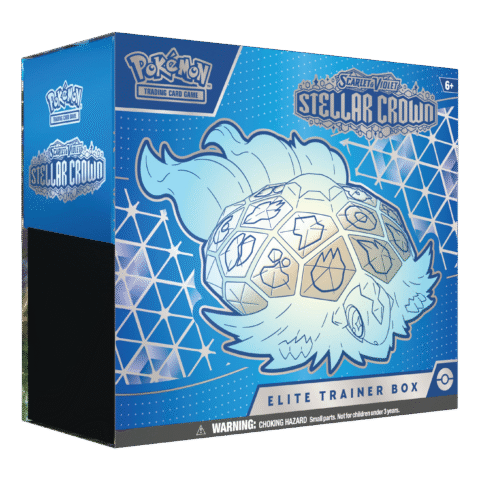 Pokemon TCG Scarlet & Violet Stellar Crown (SV07) Elite Trainer Box