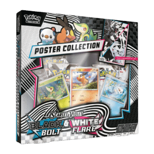 Pokémon Scarlet And Violet: Black Bolt And White Flare Poster Collection