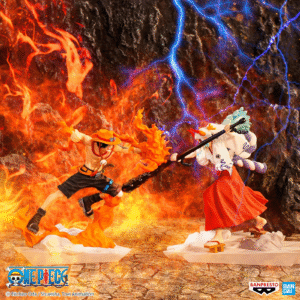 Senkouzekkei Portgas D. Ace and Yamato One Piece Figure By Banpresto