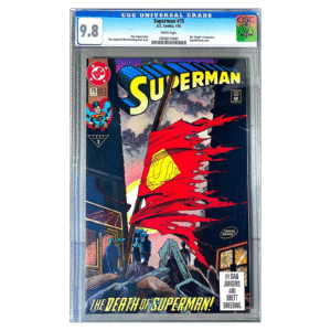 Superman #75 The "Death" of Superman DC Comics 1st Print - CGC 9.8