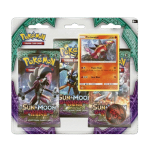 Pokémon Sun & Moon: Guardians Rising - Turtonator 3 Pack Blister