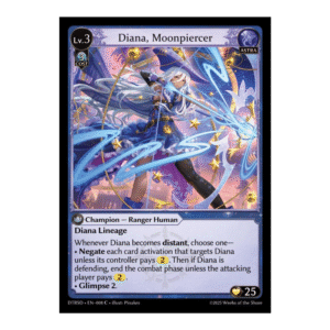 Grand Archive Distorted Reflections Diana, Moonpiercer Starter Deck