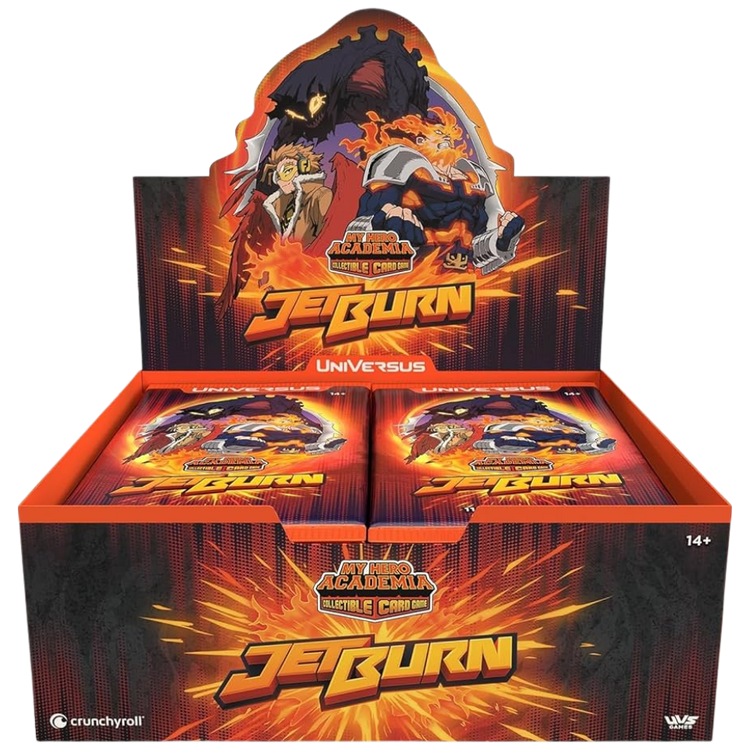 My Hero Academia Jet Burn Booster Box My Hero Academia Jet Burn Booster Box
