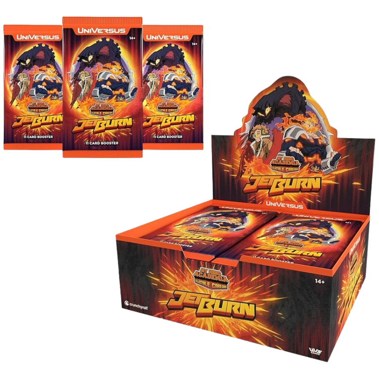 My Hero Academia Jet Burn Booster Box My Hero Academia Jet Burn Booster Box