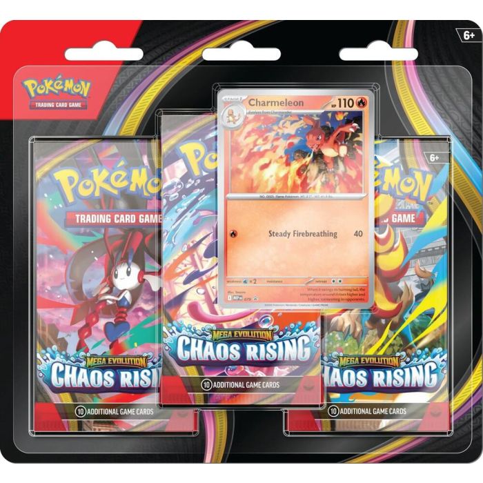 Pokmon Chaos Rising 3 Pack Blister in Dubai, UAE | Crunch Arcade Pokmon Chaos Rising 3 Pack Blister in Dubai, UAE | Crunch Arcade